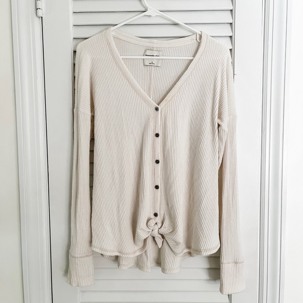 Abercrombie ribbed thermal